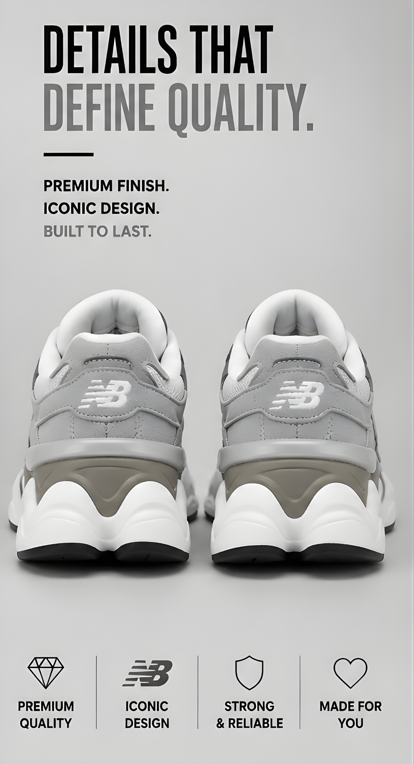 New Balance 9060 Grey 2.0