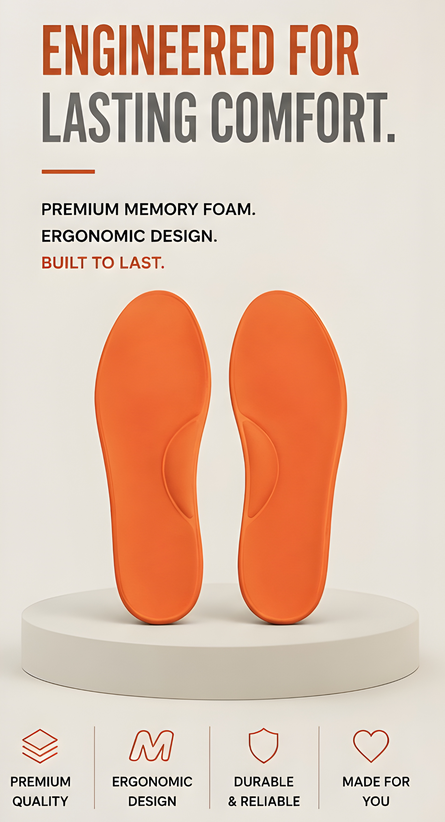 Memory Foam Insole