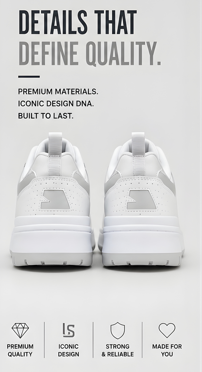 New Balance 550 Grey/White