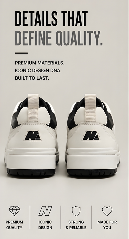 New Balance 550 Black/White