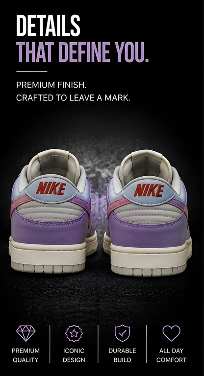 Nike Dunk Low Grey Purple