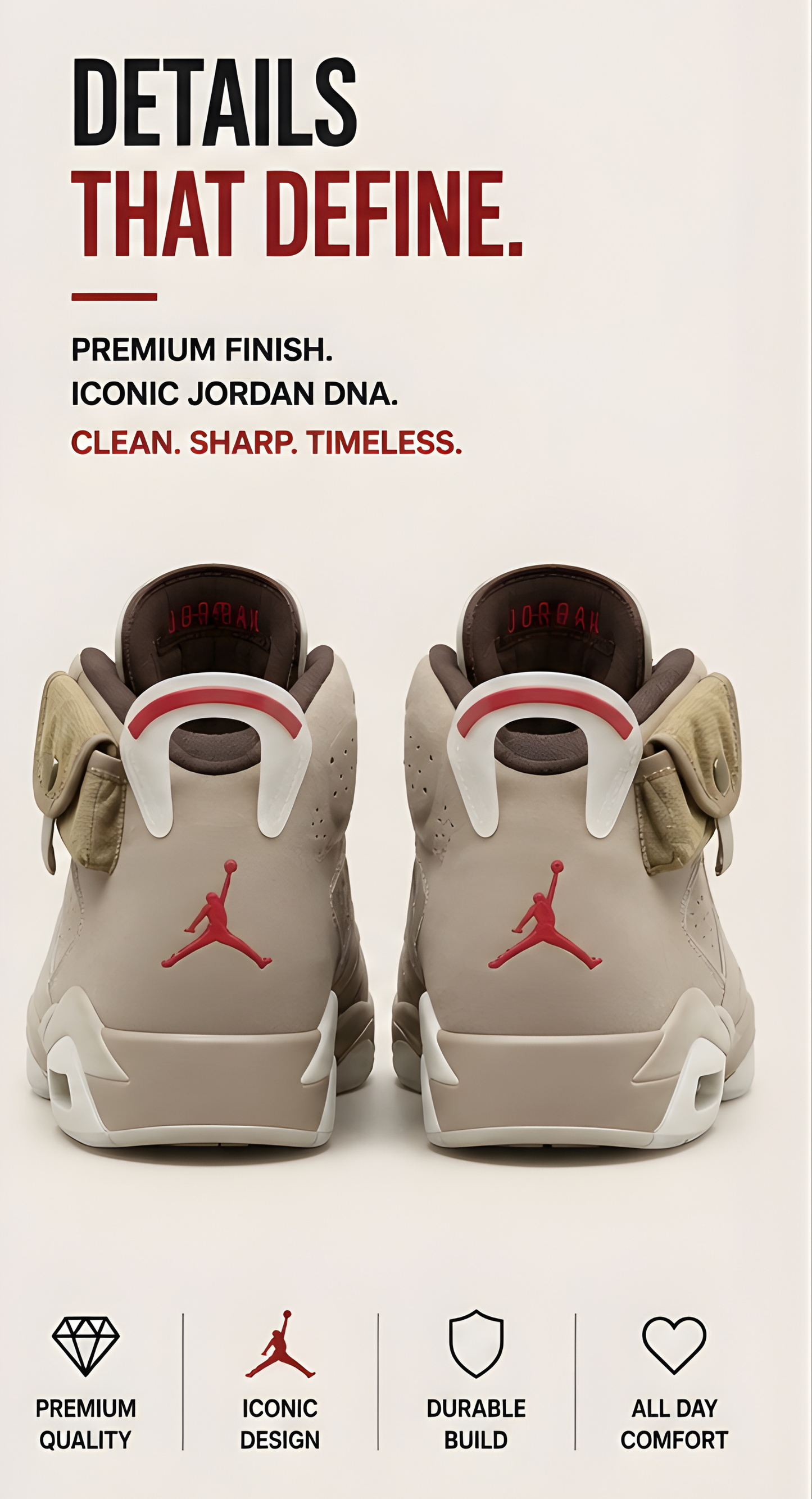 Jordan 6 x Travis Scott British cream