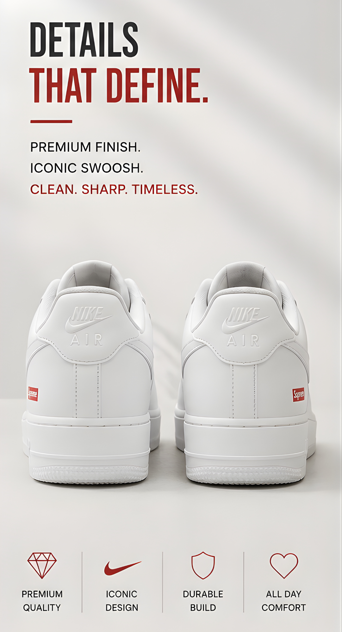 Nike Air Force X Supreme