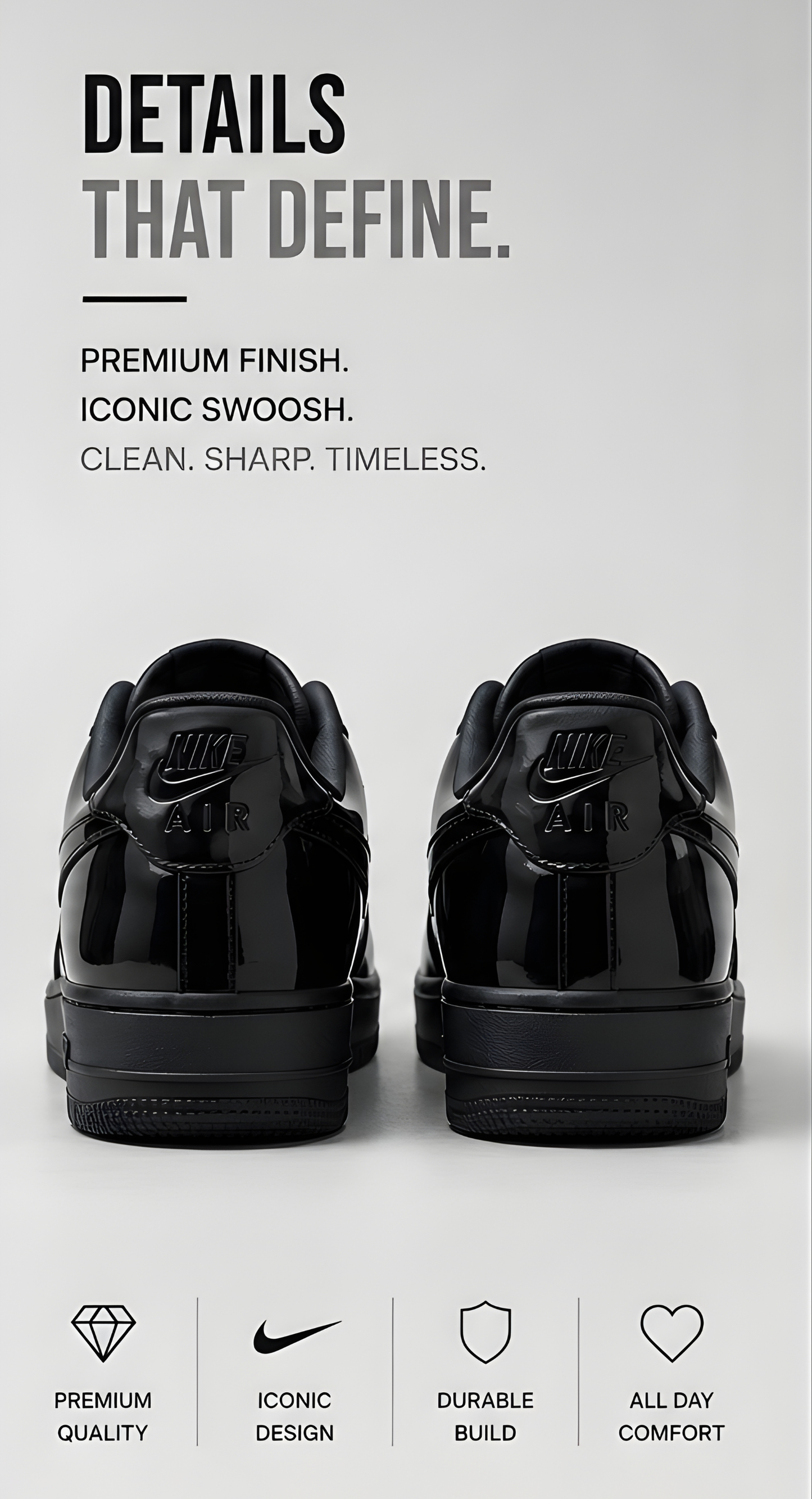 Air Force Black Patent