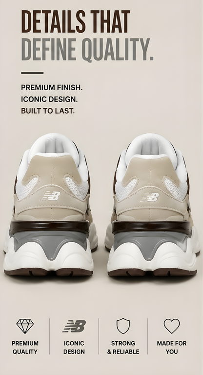 New Balance 9060 Beige Brown