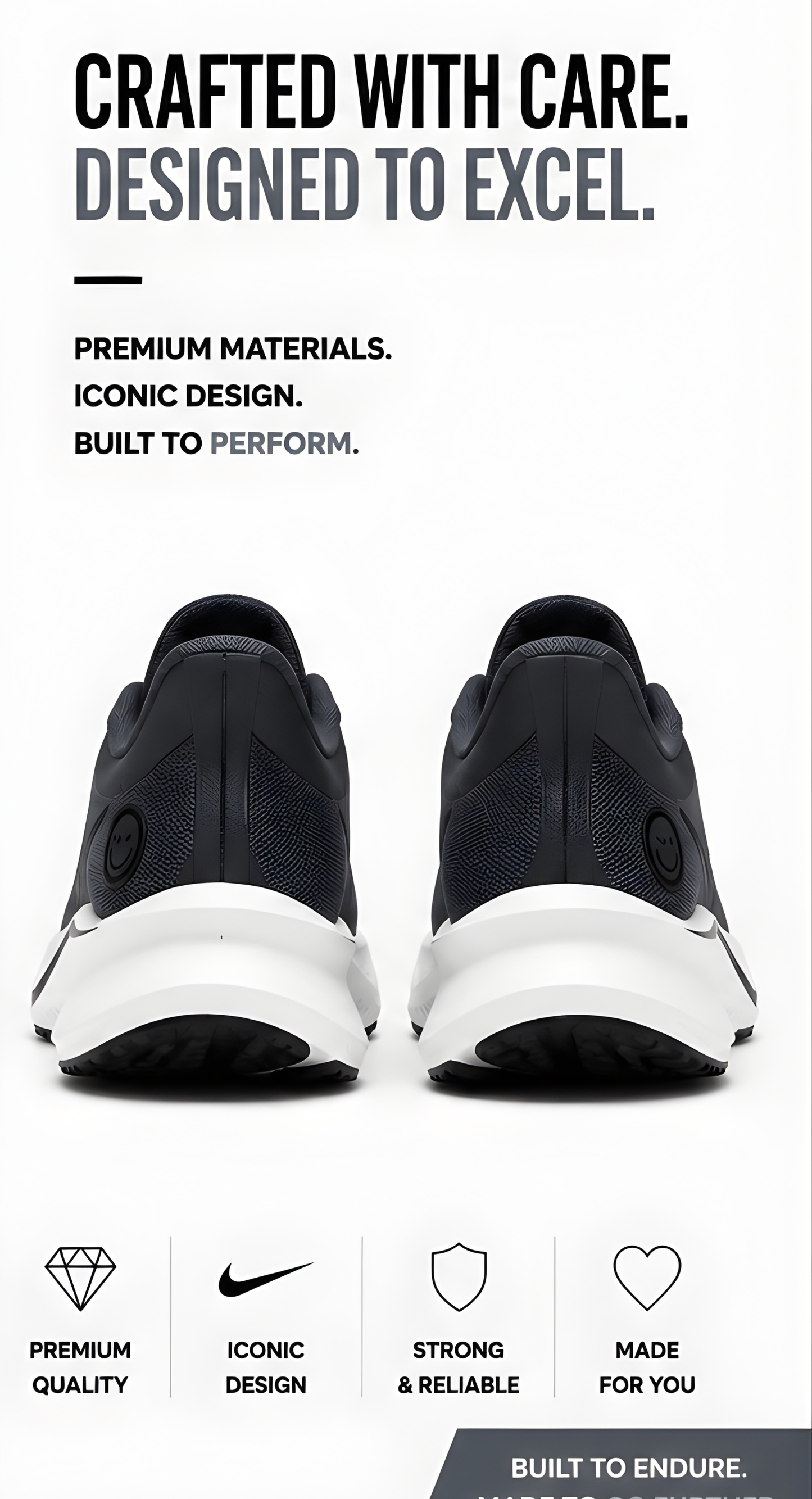 Zoom X Smiley Grey