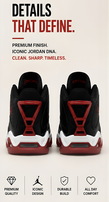 Jordan Beloyal Black Red