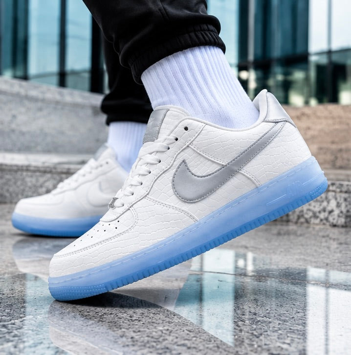 AF1 White Croc