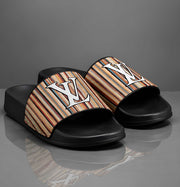 Louis Vuitton Multi Stripe Slides