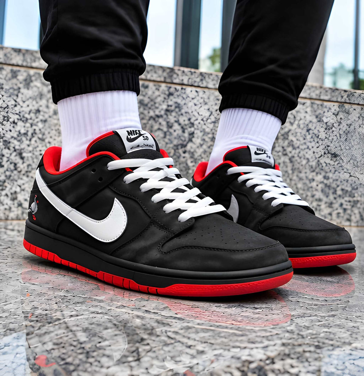 Nike SB Dunk Low Raygun Tie-Dye Black