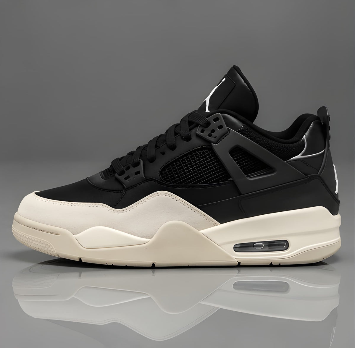 Jordan 4 RM Black Light Bone