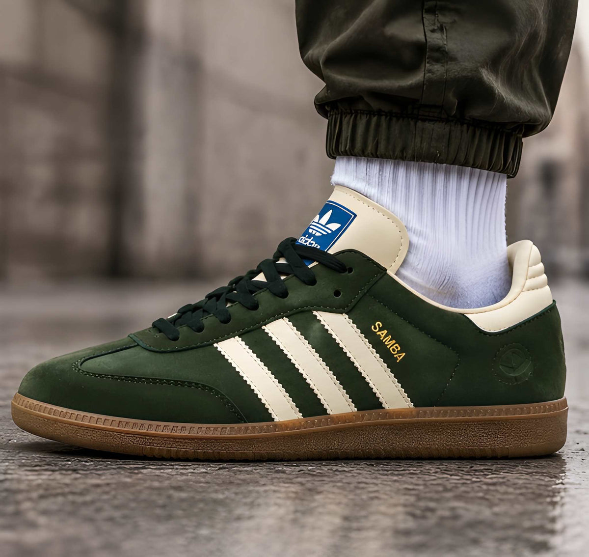 Adidas Samba Collegiate Green