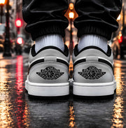 Air Jordan 1 Low Grey Black