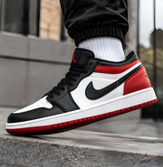 Air Jordan 1 Low "Black Red