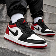 Air Jordan 1 Low "Black Red