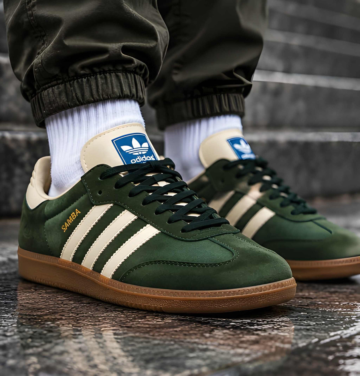 Adidas Samba Collegiate Green