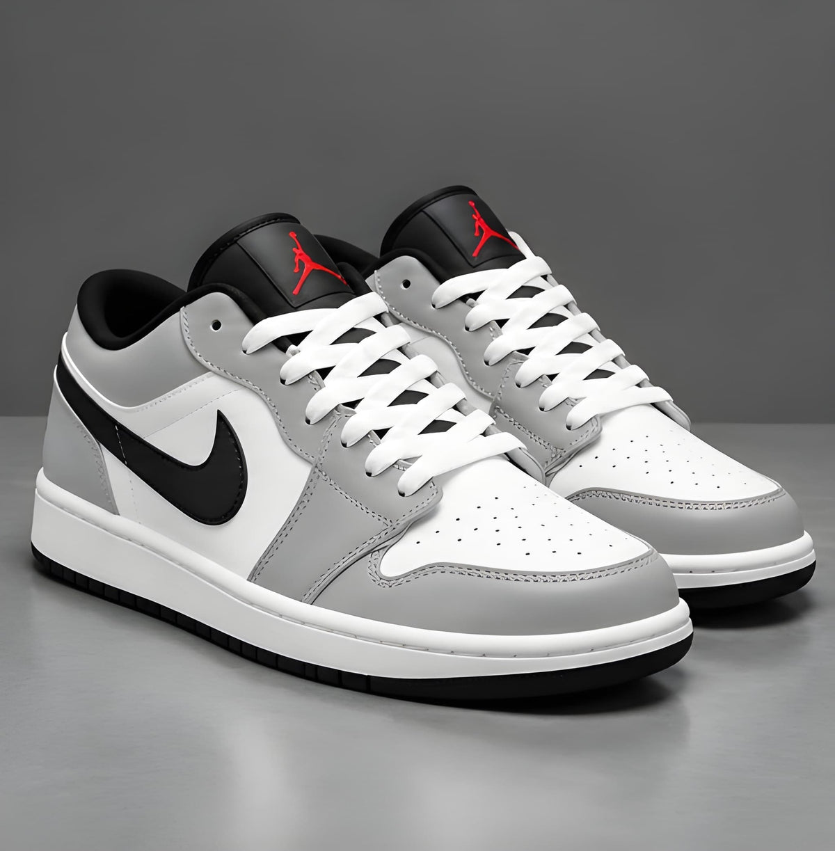 Air Jordan 1 Low Grey Black