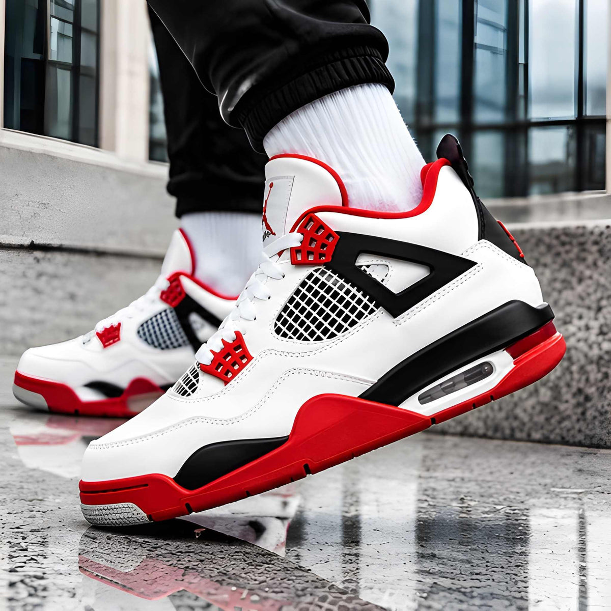 Jordan 4 fire red