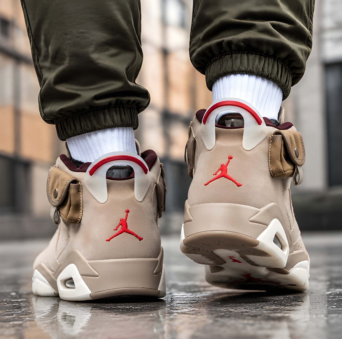 Jordan 6 x Travis Scott British cream
