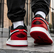 Air Jordan 1 Low "Black Red