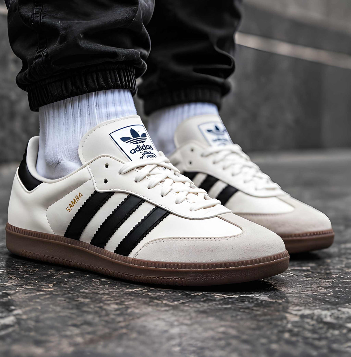 Adidas Samba White
