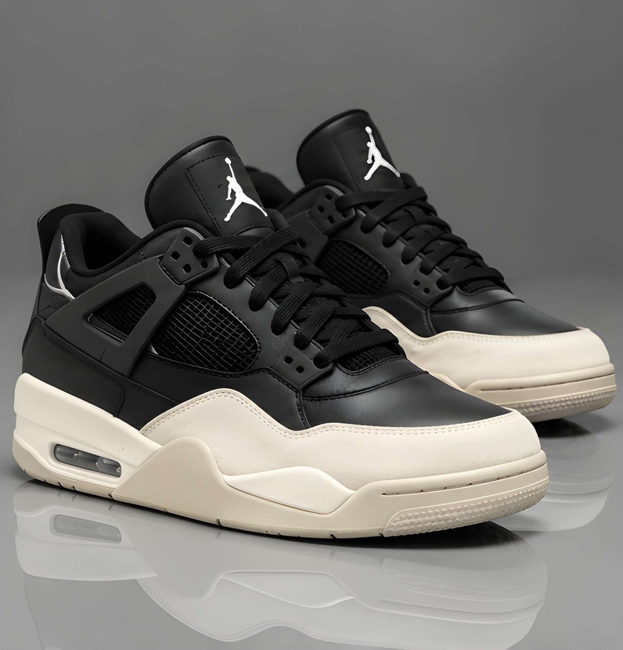 Jordan 4 RM Black Light Bone