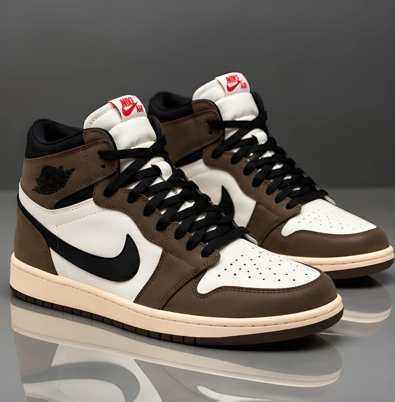 Travis Scott High Mocha Brown white