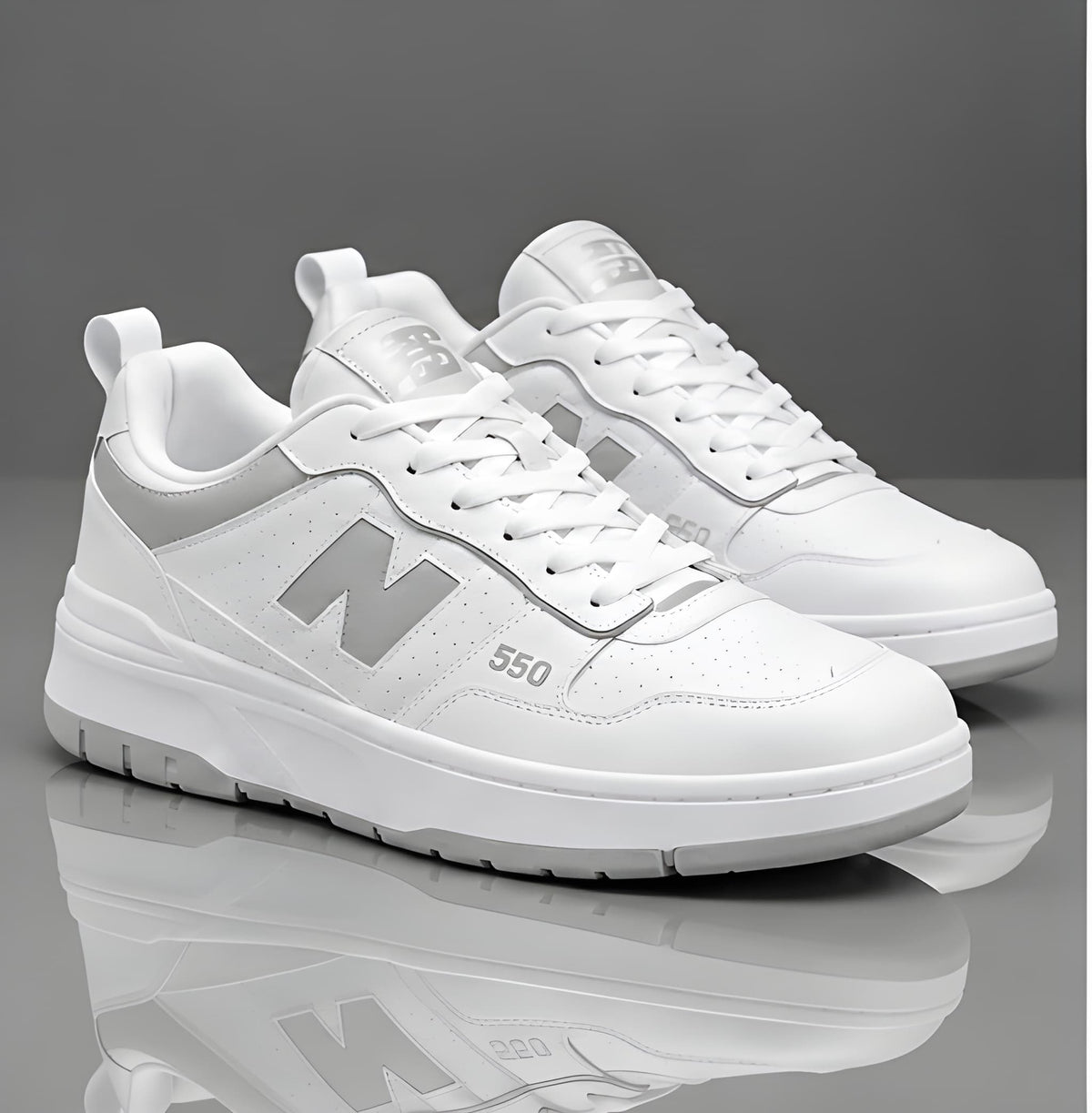 New Balance 550 Grey/White